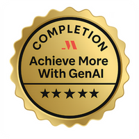 Masterclass Achieve More with GenAI